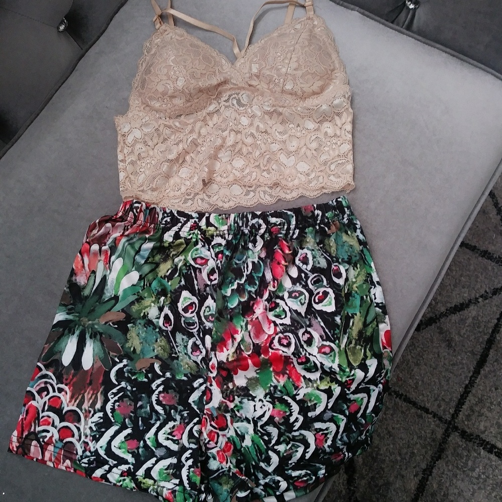 Shorts and top